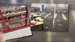 PHOTOS: Houston ISD new area in library called 'detention centers'