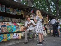 The riverbank booksellers of Paris refuse to move for the 2024 Summer Olympics